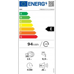 AEG FSB52617Z inbouw-vaatwasser